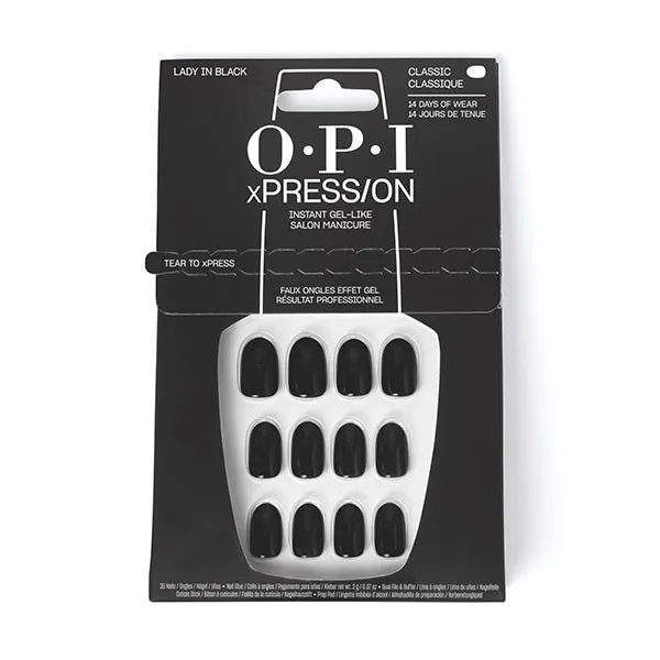 

Искусственные Ногти Artificial Nails Opi, цвет lady in black