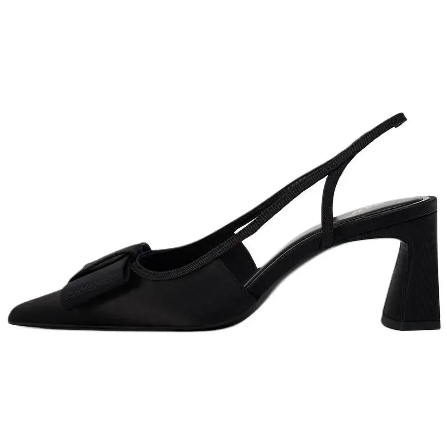 

Туфли женские на высоком каблуке Zara, черный
