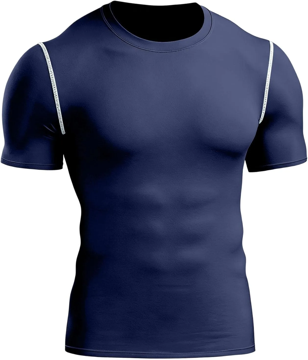 

Мужская футболка с коротким рукавом Compression, Quick Dry, для бега и тренировок