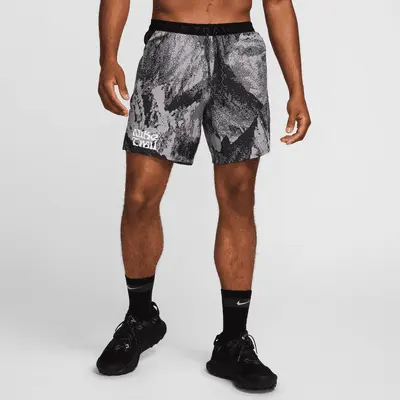 

Шорты Nike Trail Stride, цвет Iron Grey/Black/Summit White