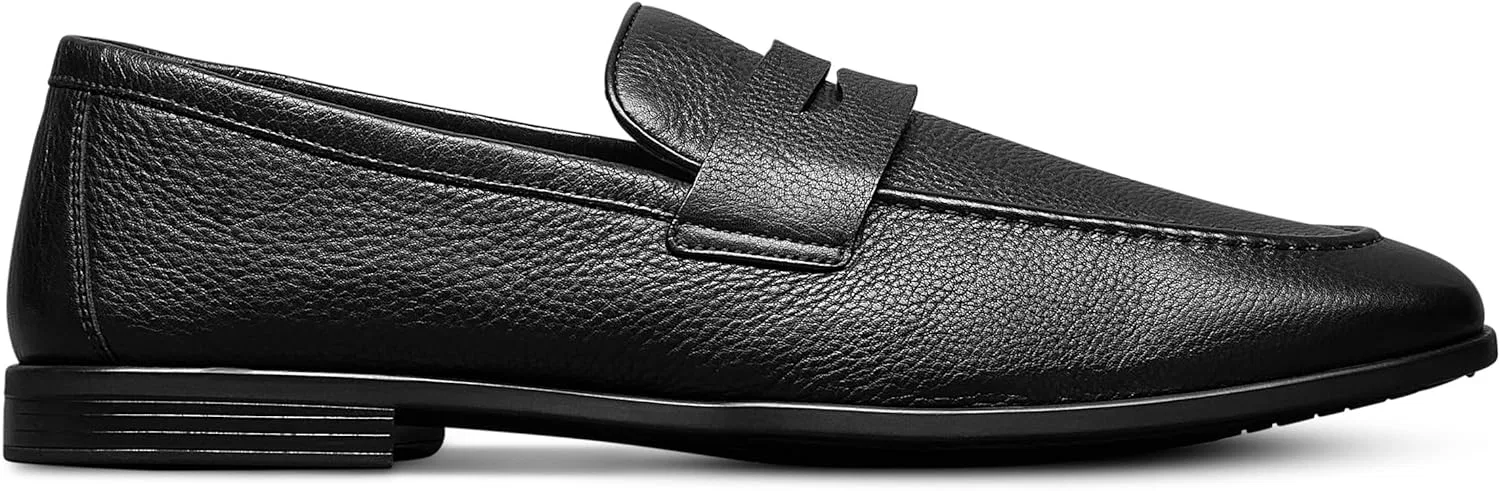 Лоферы мужские Allen Edmonds, черная зернистая кожа — фото 4
