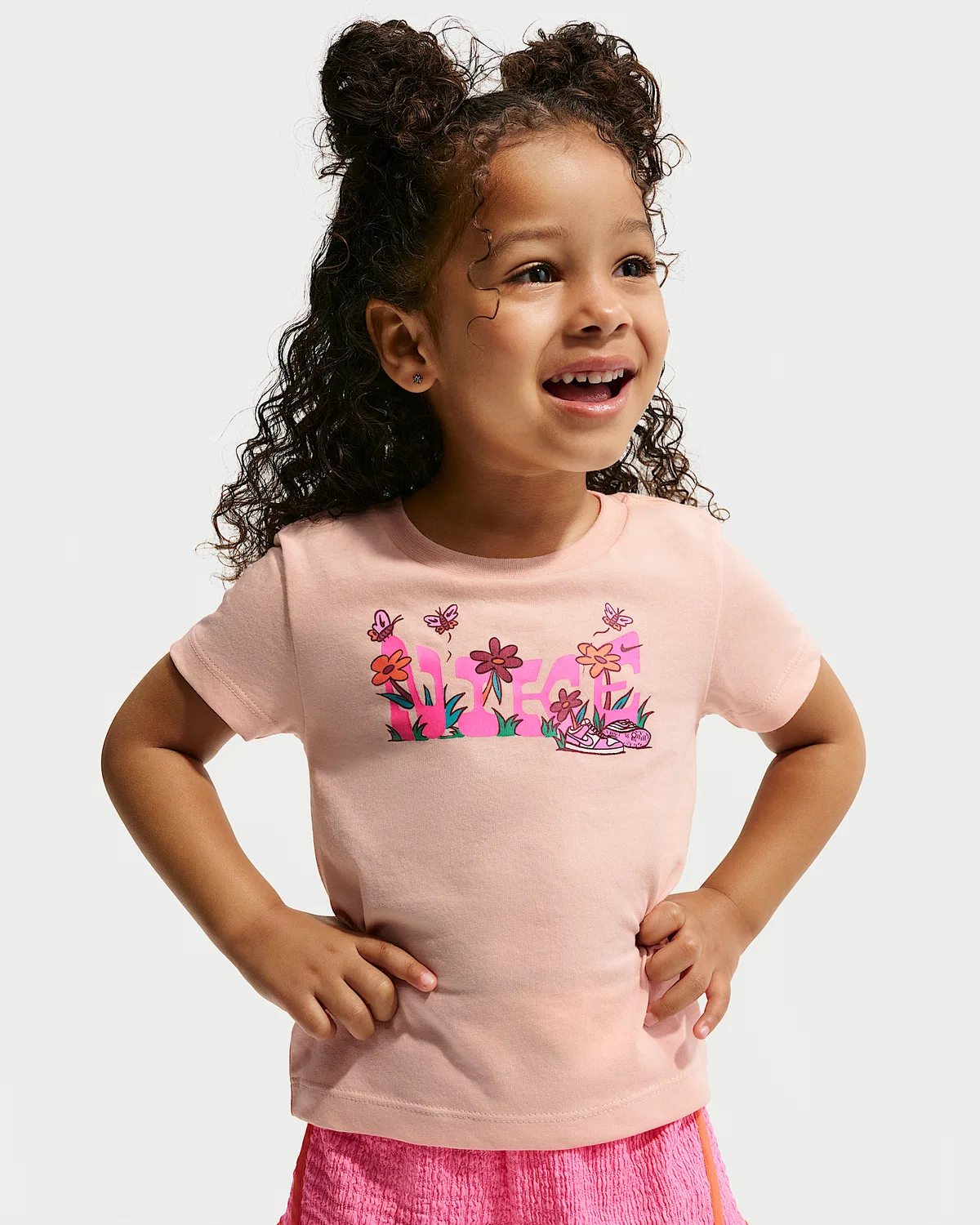 Детская футболка Nike Toddler Floral Jersey, Arctic Orange