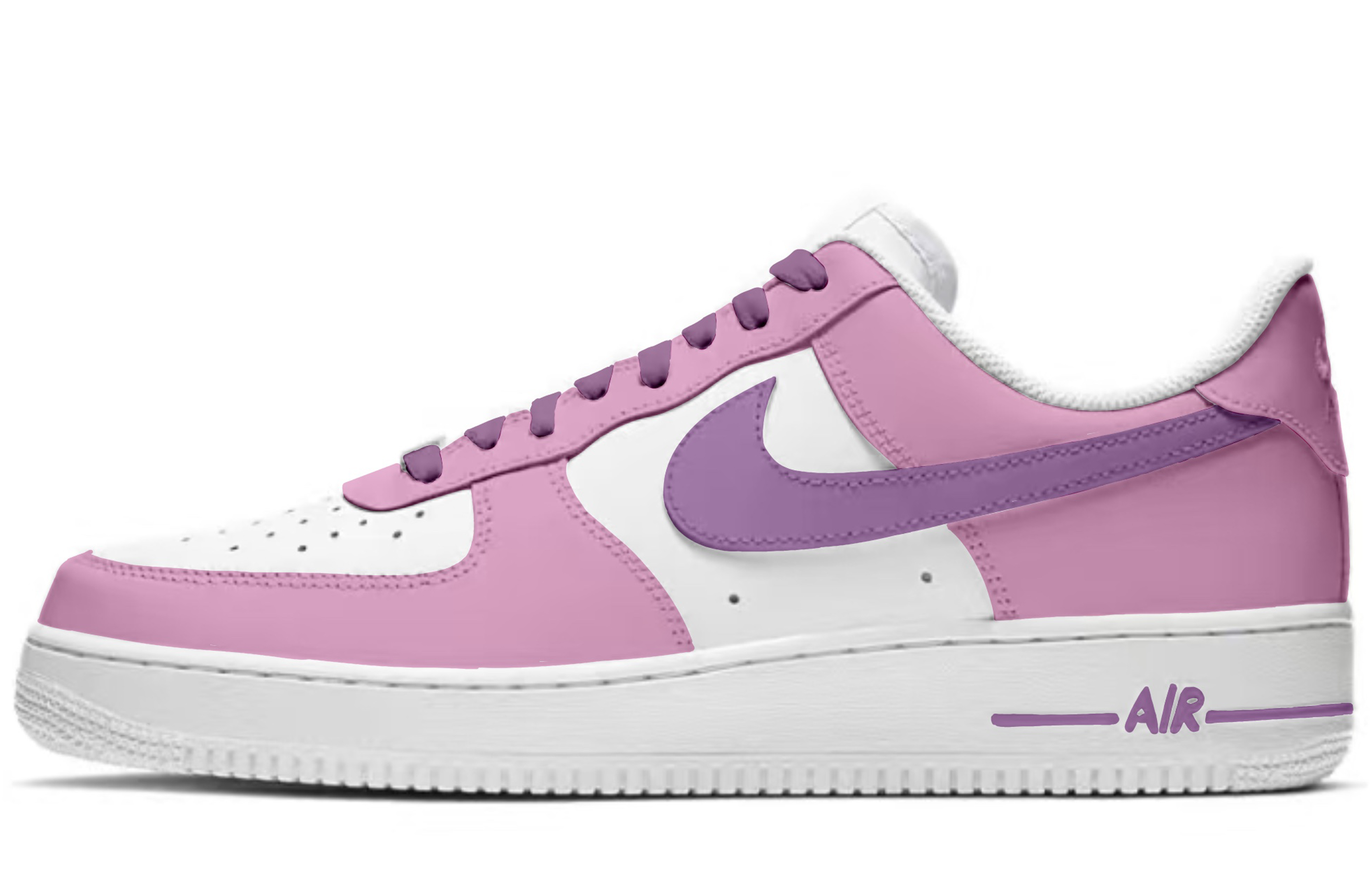 

Nike Мужские кроссовки для скейтбординга Air Force 1 Dream Purple с противоскользящим износостойким верхом, фиолетовые