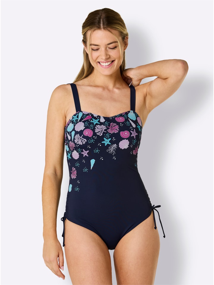 

WITT WEIDEN Купальник с принтом в сине-бирюзовых тонах