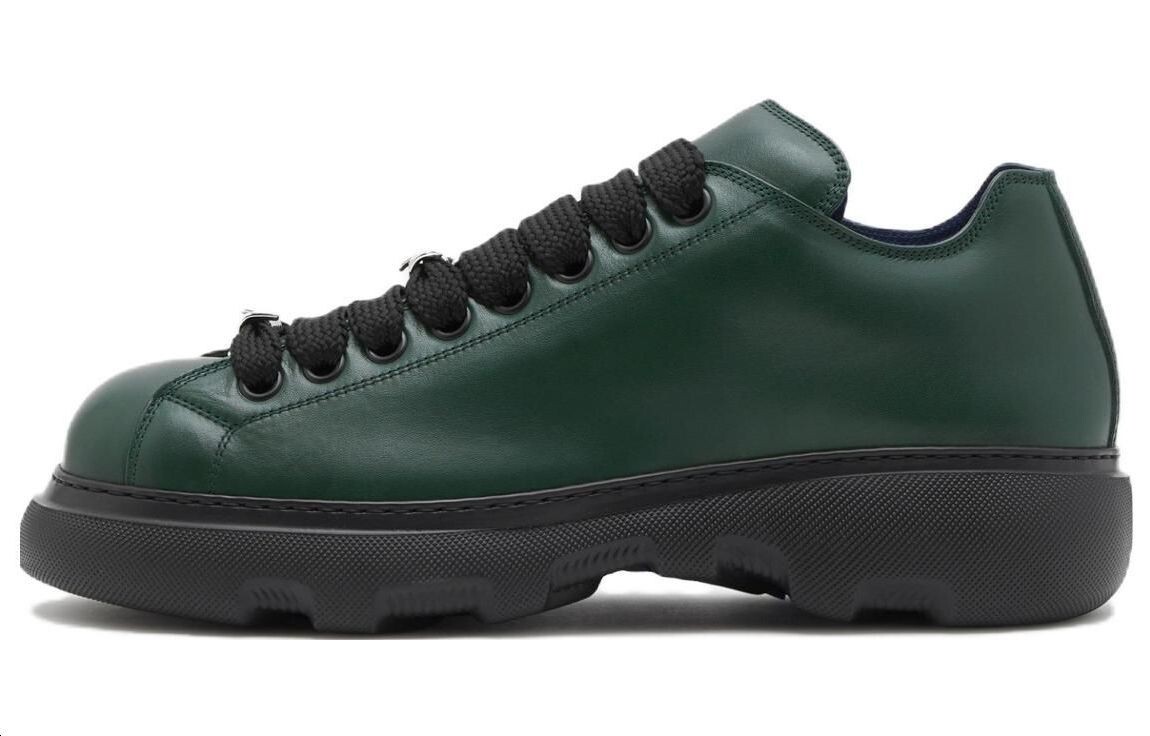 

Кроссовки Burberry Lifestyle Shoes Men Low-top Vine Green, зеленый