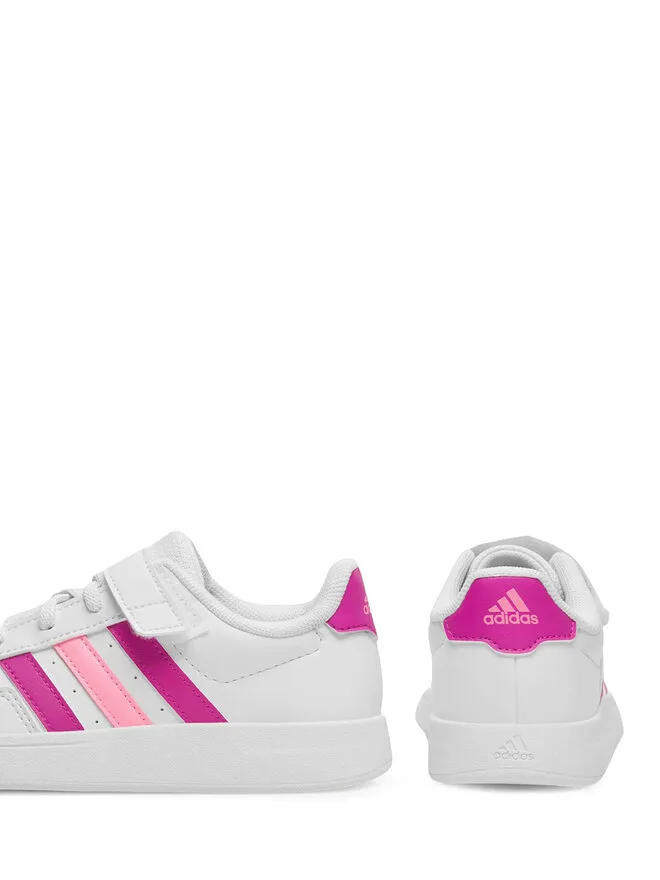 Adidas Кроссовки Breaknet 2.0 El K HP8966 белого цвета — фото 3