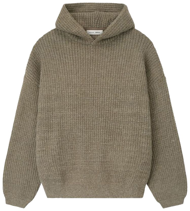 

Толстовка Fear of God Essentials Heavy Waffle 90's Hoodie, серый