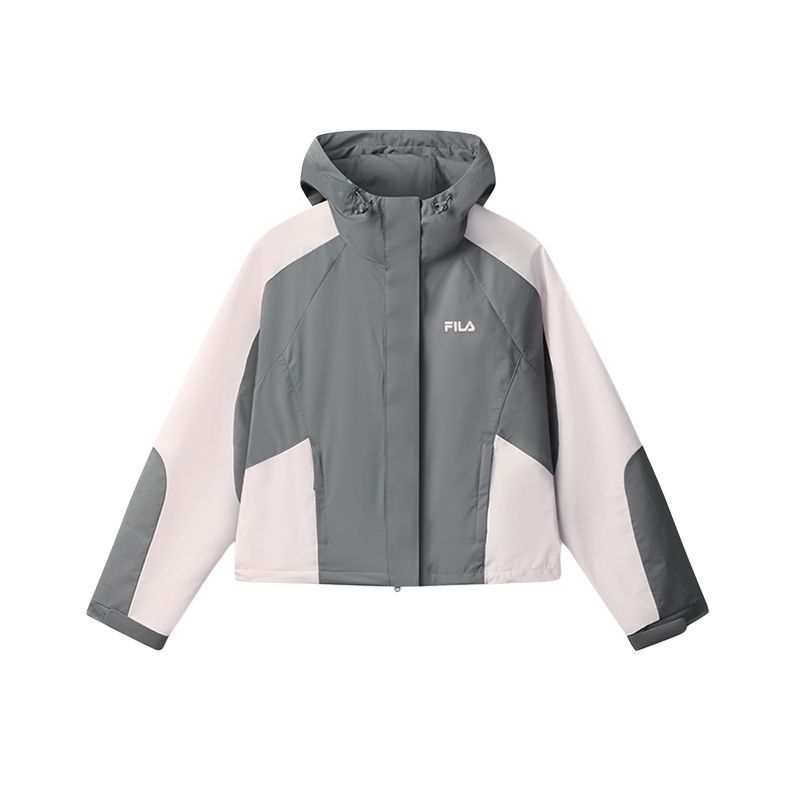 

FILA Оригинальная женская куртка Cloud Trace серого цвета, Cloud Trail Gray-DY