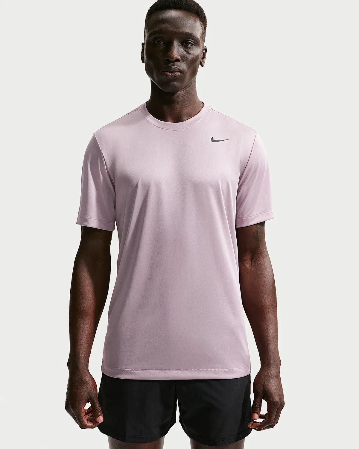 Мужская фитнес-футболка Nike Dri-FIT Legend, Light Violet Ore/Black