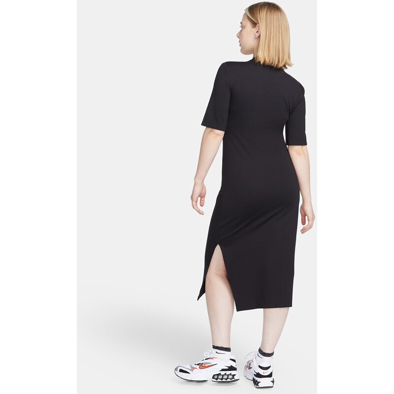 Dress w nsw essntl midi dress Nike, черный — фото 2