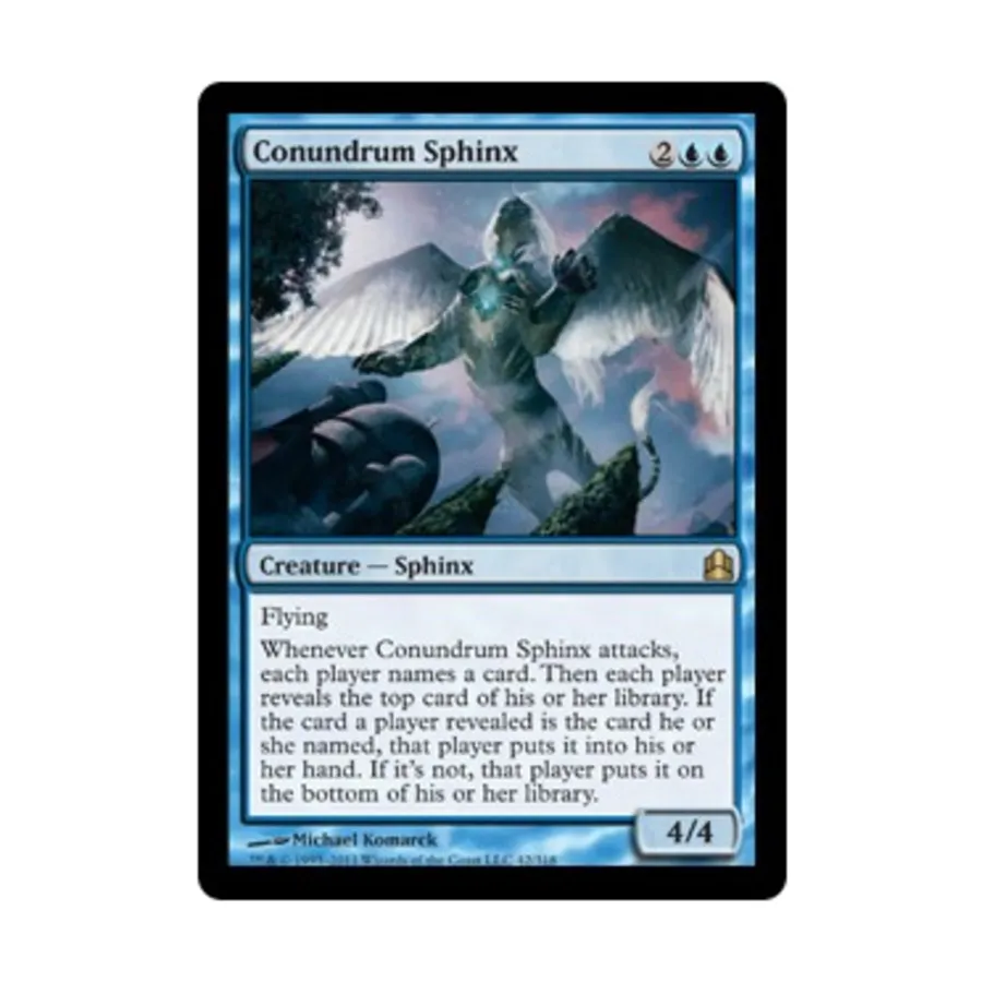 

CCG Загадка Сфинкса (клавиша R), MTG - Commander