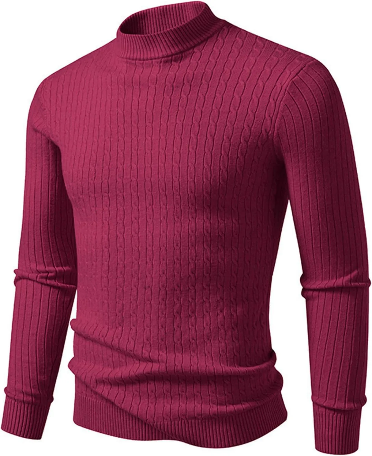 

Водолазка для мужчин Slim Fit DJFODJ