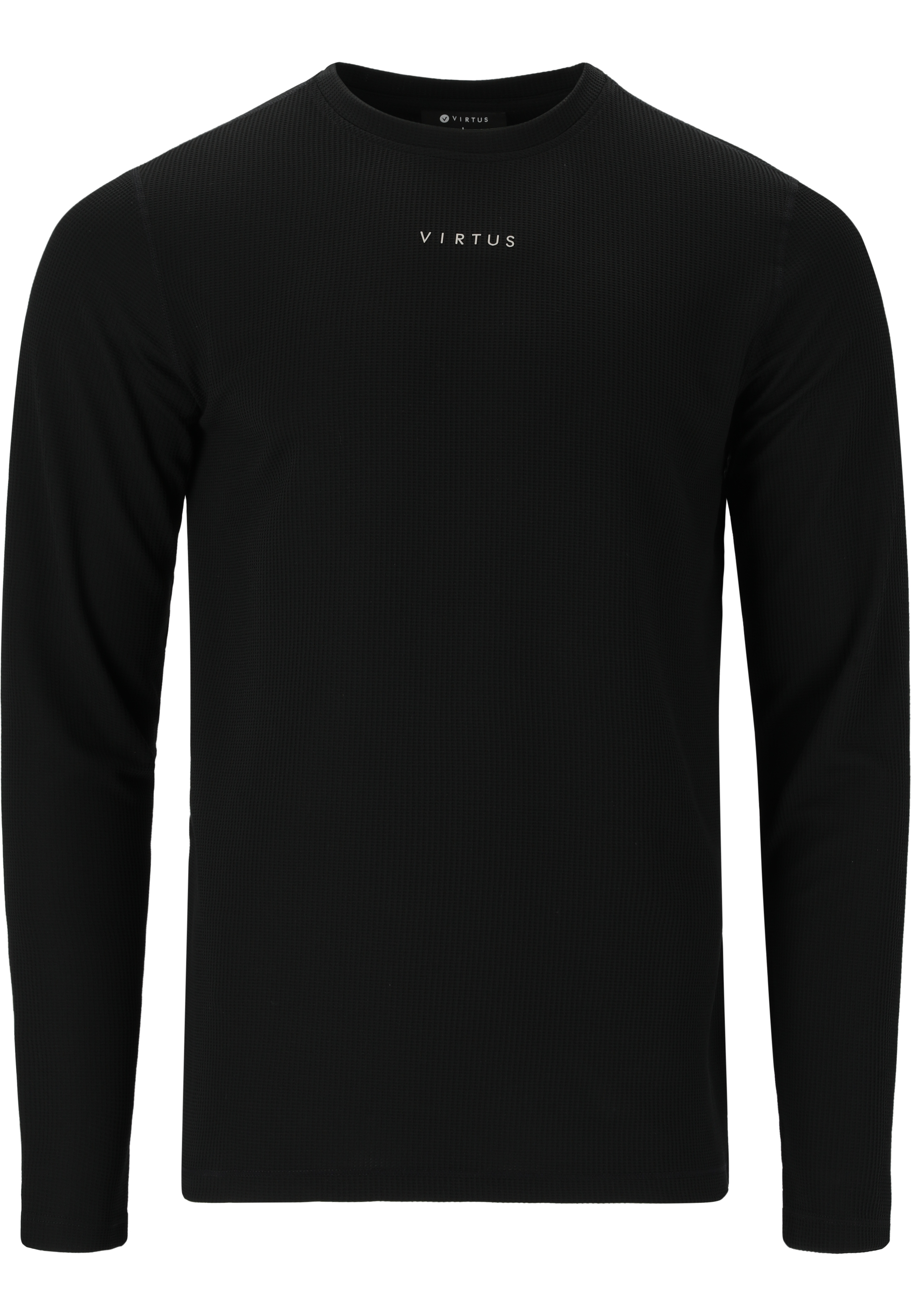 

Лонгслив Virtus Langarmshirt Besto, цвет 1001 Black