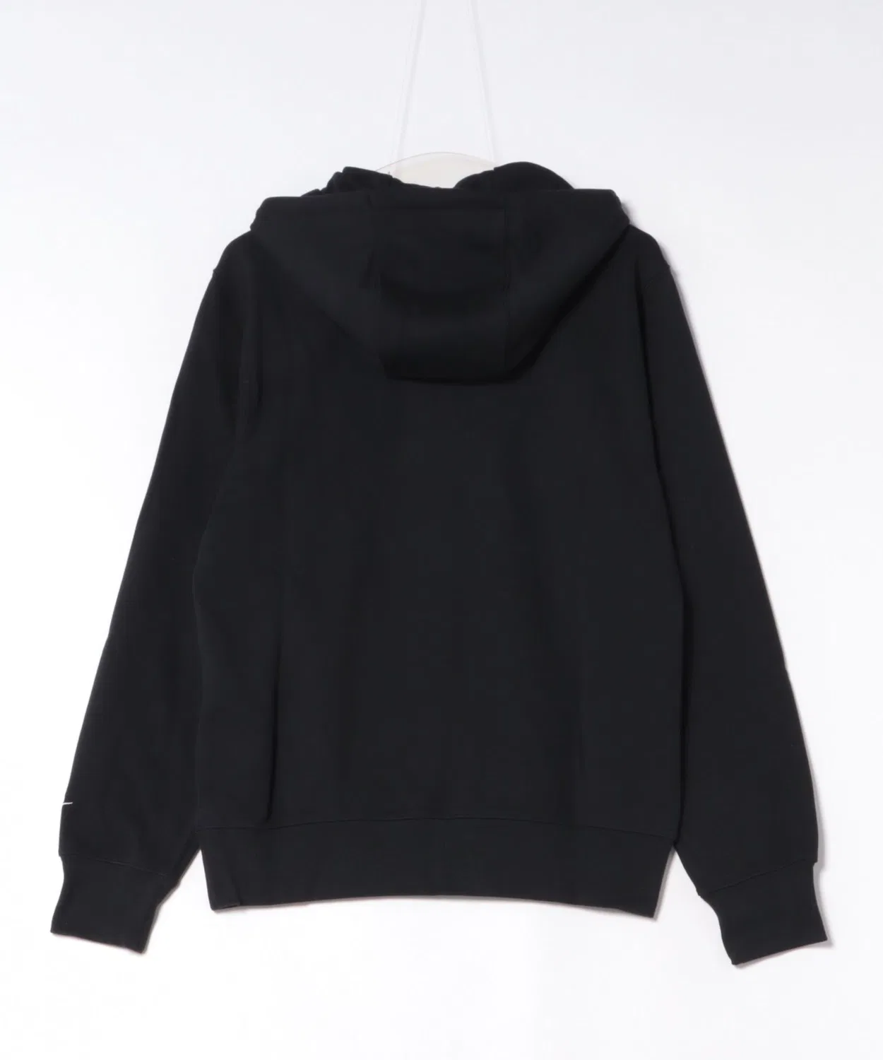 Толстовка Nike Club Fleece Hoodie, чёрная — фото 2