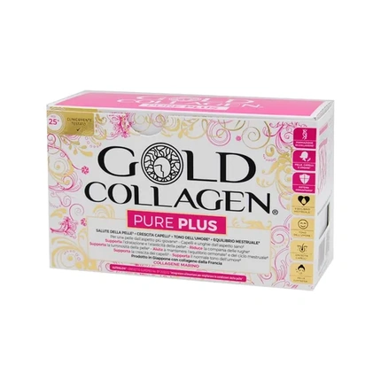

Gold Collagen Pure Plus - 10 флаконов по 50 миллилитров Minerva Research Labs