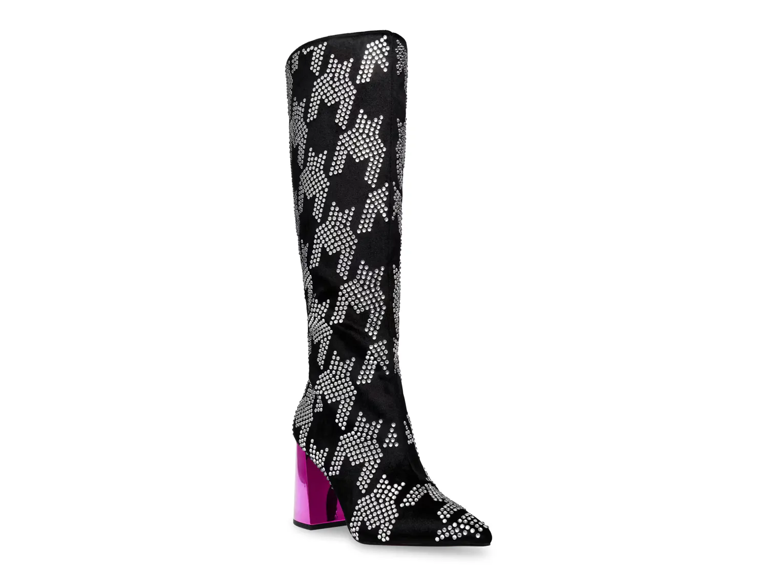 

Сапоги Naomy Boot Betsey Johnson, черный/серебряный