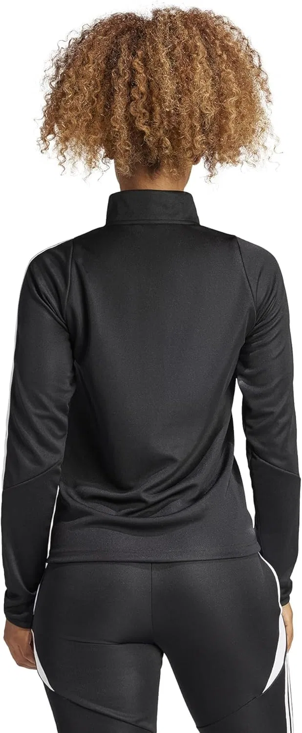Женская тренировочная куртка Tiro 24, adidas, Black/White — фото 2