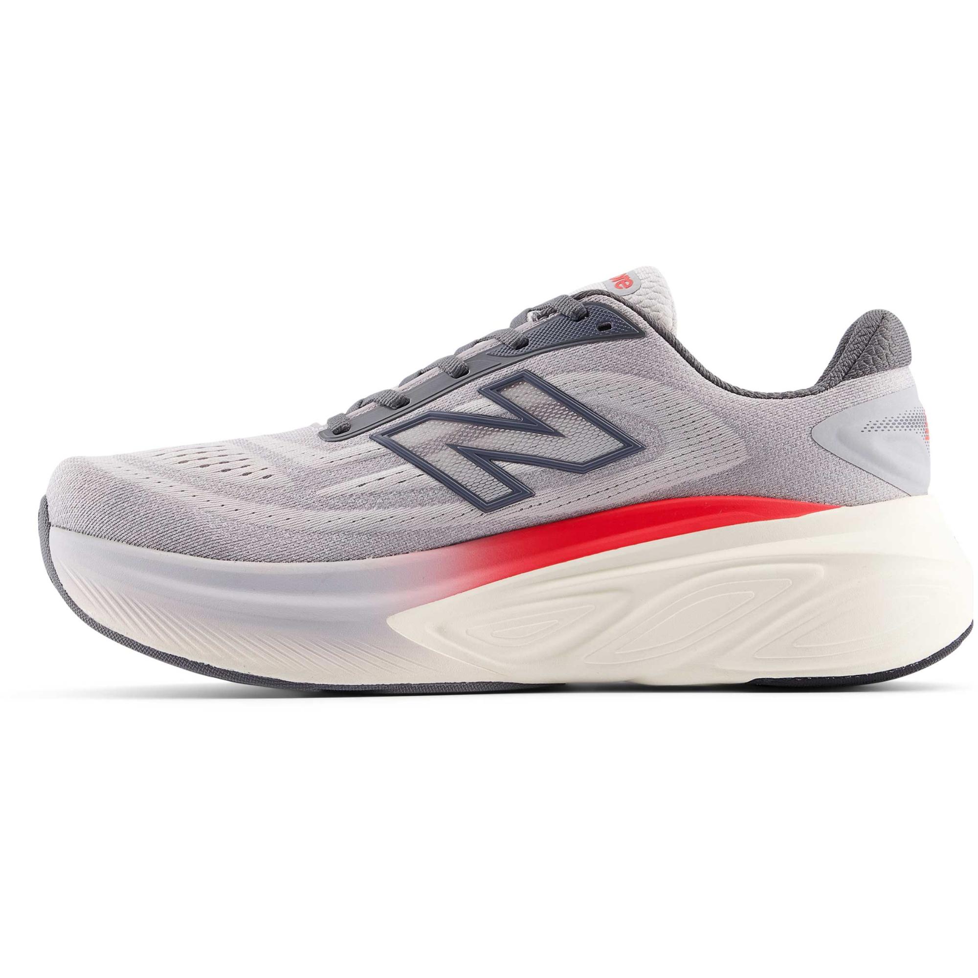 Мужские беговые кроссовки Fresh Foam X More V6 New Balance, Grey Matter/True Red/Castlerock — фото 3
