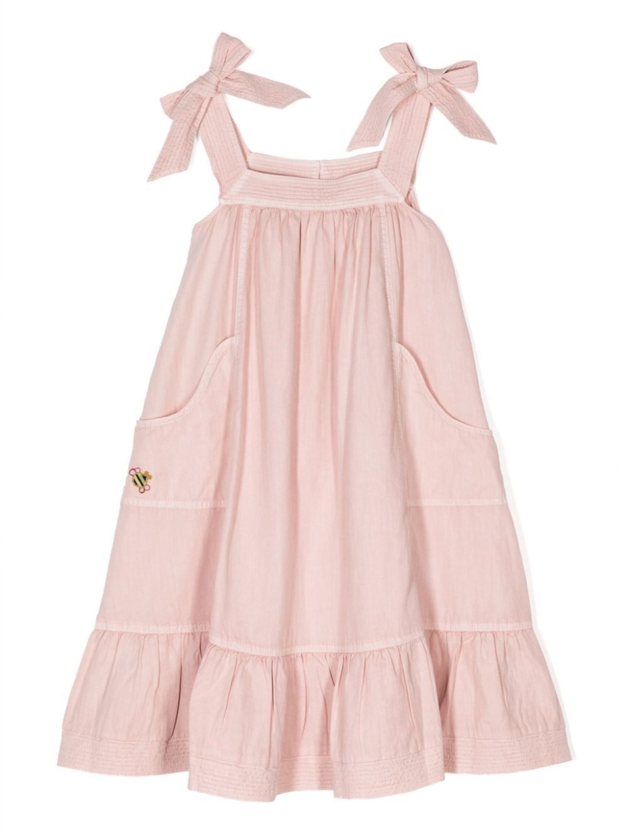 

ZIMMERMANN Kids платье с бантом, розовый