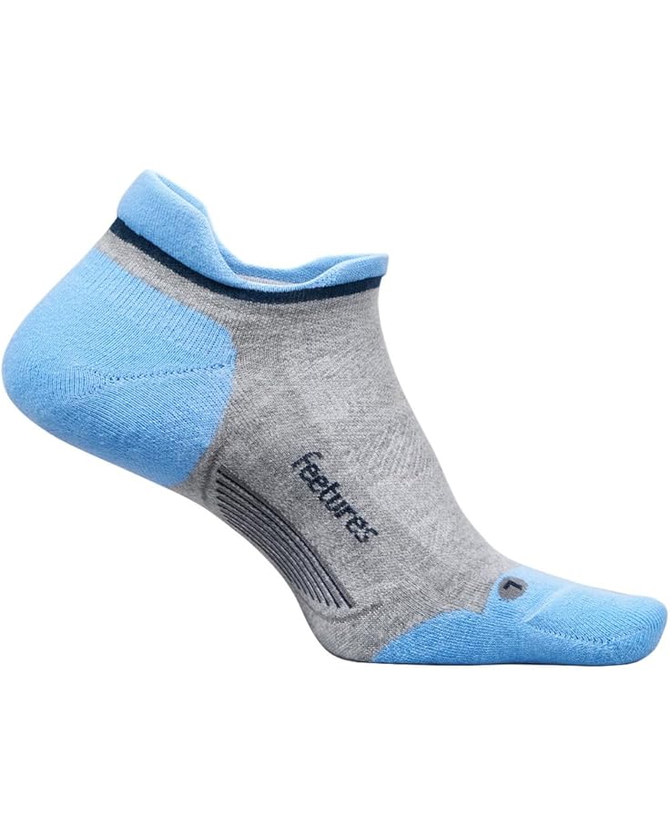 

Носки Feetures Golf Max Cushion No Show Tab, цвет Iron Gray