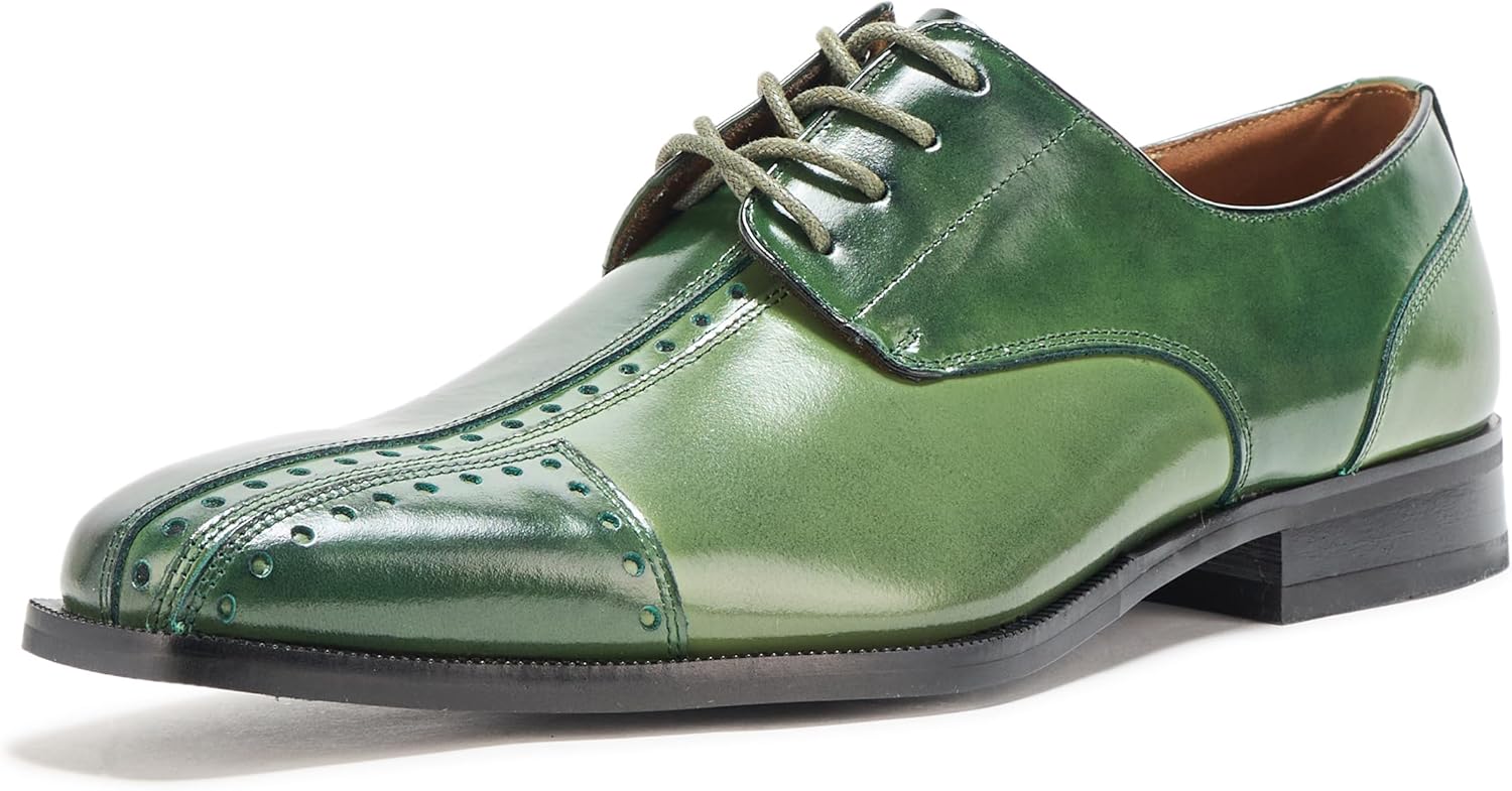 

Мужские оксфорды Stacy Adams Palmento с застежкой на носке, зеленый