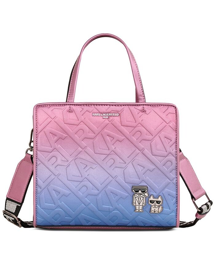 

Сумка Karl and Choupette Maybelle KARL LAGERFELD PARIS, цвет Cactus Flower