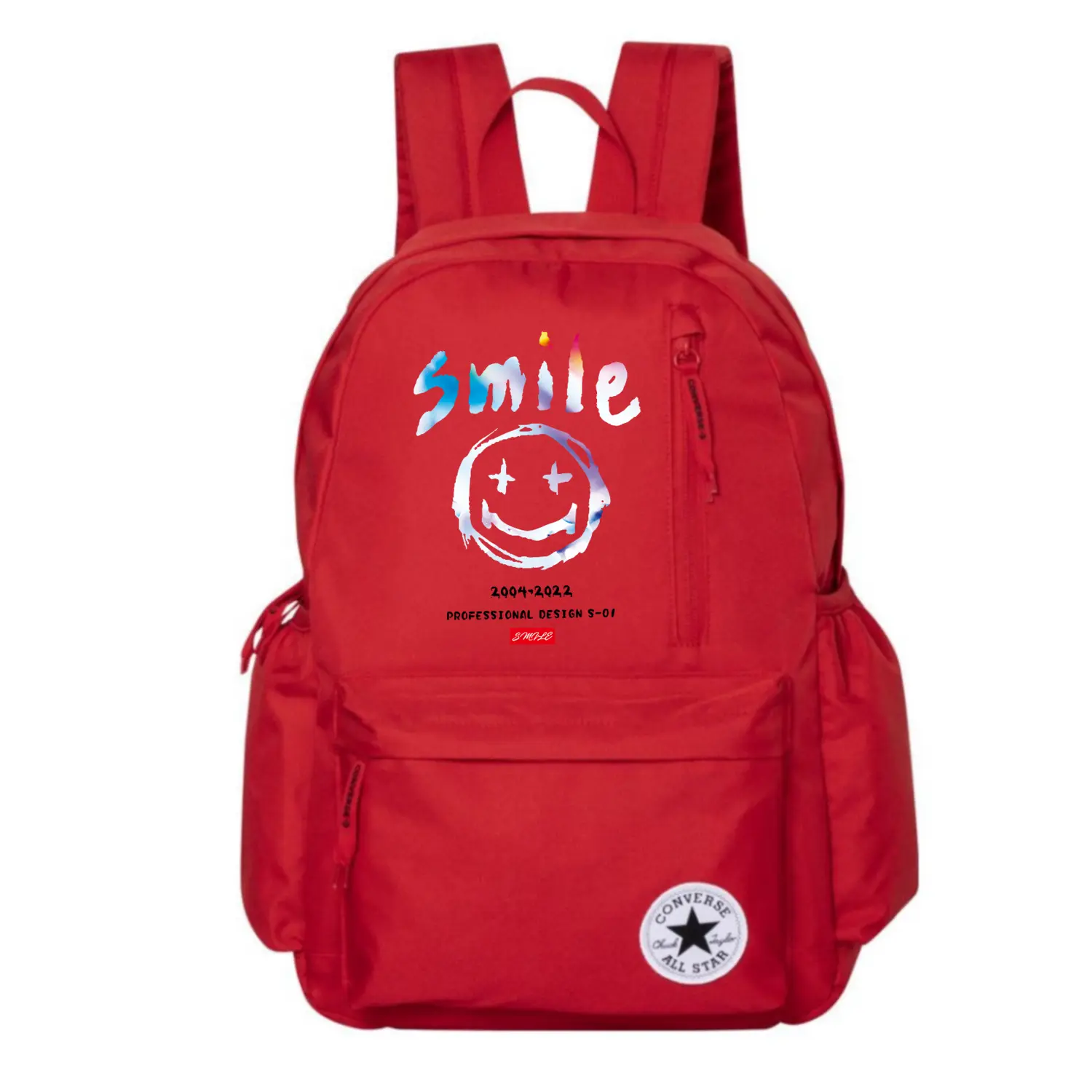 

Converse Полиэстеровый рюкзак унисекс красный, smile