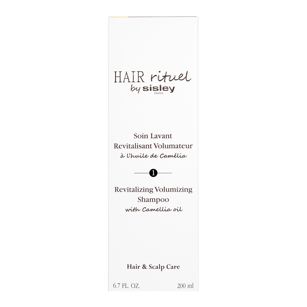 Шампунь soin lavant revitalisant volumateur à l'huile de camélia Hair Rituel By Sisley, объем 200 мл — фото 3