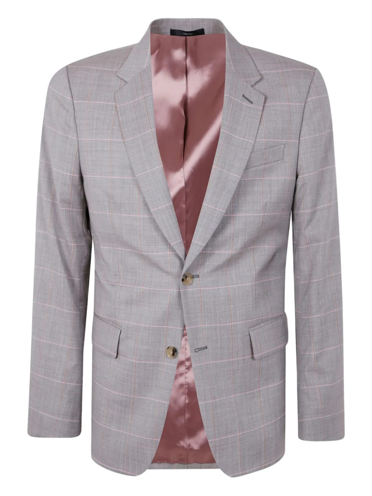

Paul Smith однобортный пиджак в клетку, серый