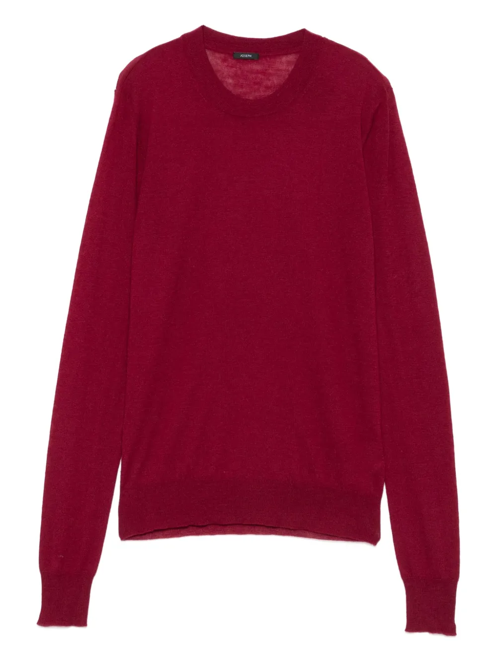 

Кашемировый свитер с круглым вырезом JOSEPH, красный