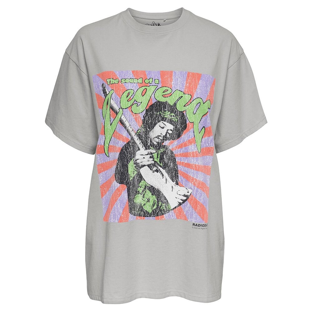 

Футболка Only Jimi Hendrix Oversize, серый