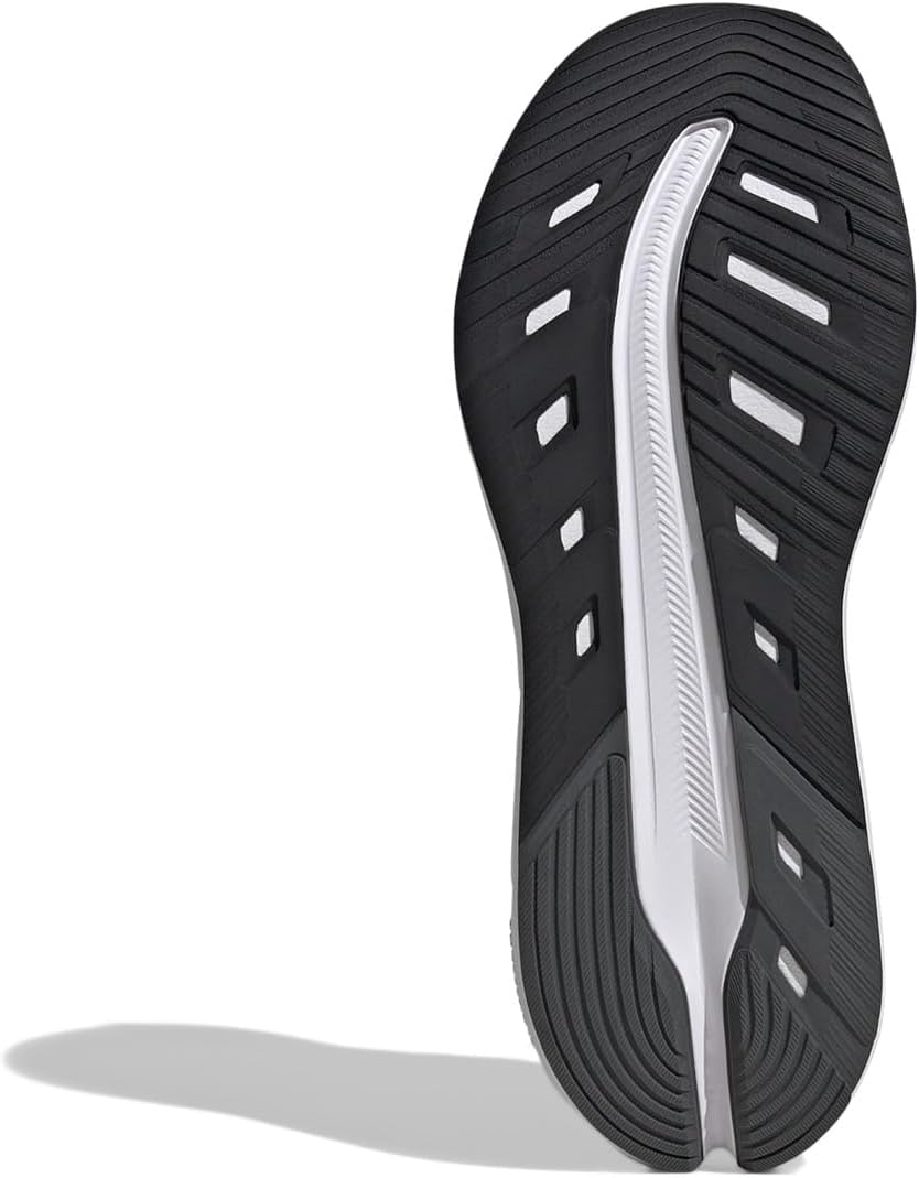 Мужские кроссовки Adidas Questar 3 для бега, белый/черный — фото 4