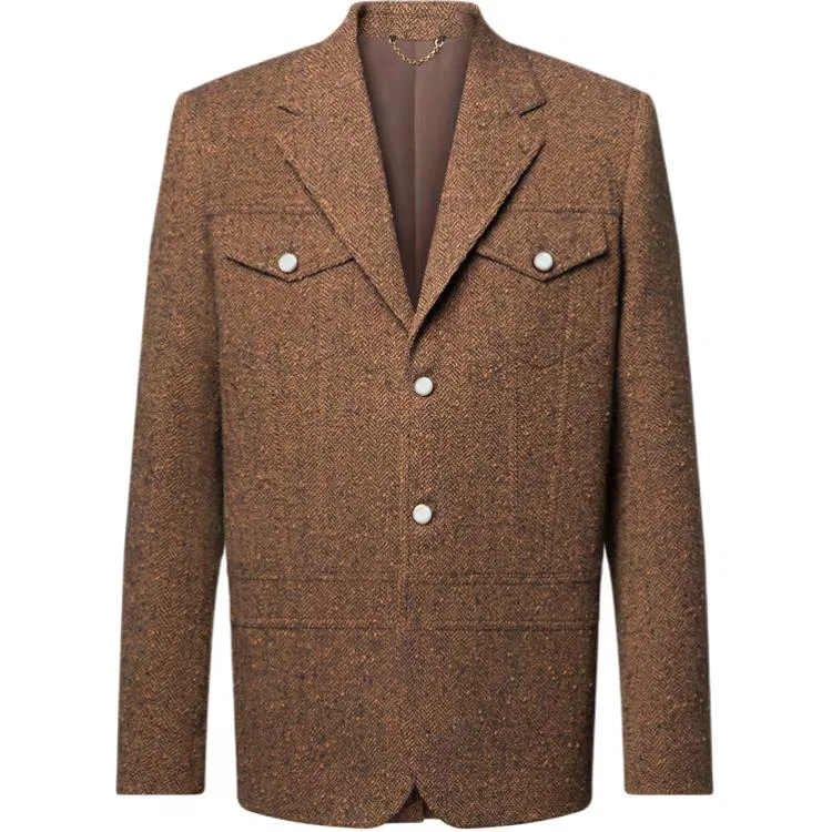 Укороченная рабочая куртка Tailored Workwear LOUIS VUITTON, Umber