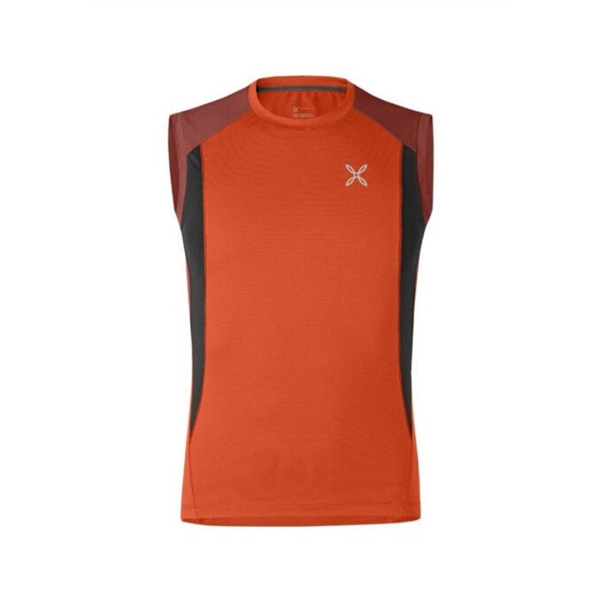 

Мужская майка Montura Outdoor Fast 2 - ярко-оранжевый/табачный