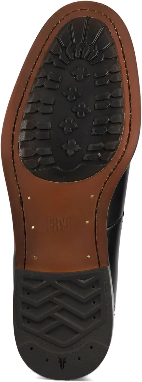 Мокасины для мужчин Frye Tyler Flex Penny - премиальная кожа, комфортная посадка, универсальный стиль, прочная подошва, от повседневного до формального, черный — фото 2