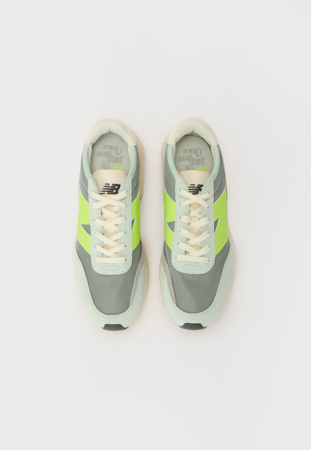 Кроссовки U370 UNISEX New Balance, молочный — фото 4