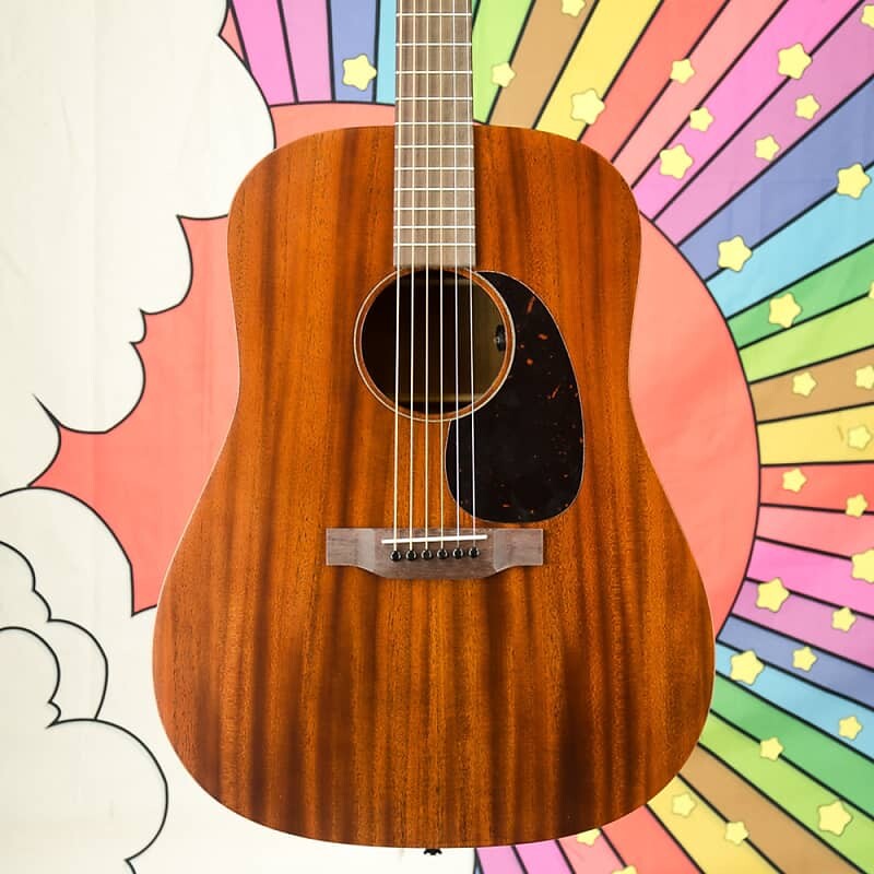 

Акустическая гитара Martin D15E Acoustic Electric Guitars with Martin E1 Pickup, Tuner & Gig Bag