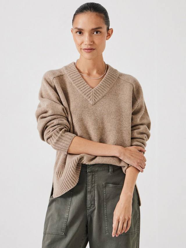 

Джемпер из чистой шерсти мериноса erica HUSH, светло-бежевый