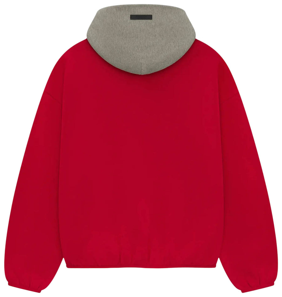 Худи Fear of God Essentials x NBA Philadelphia 76ers Hoodie 'Red Grey', красный — фото 2