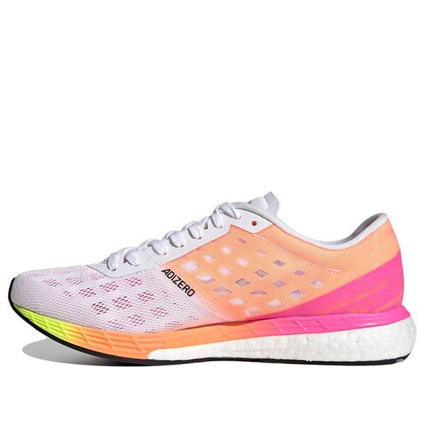 

Кроссовки adizero boston 9 Adidas, белый