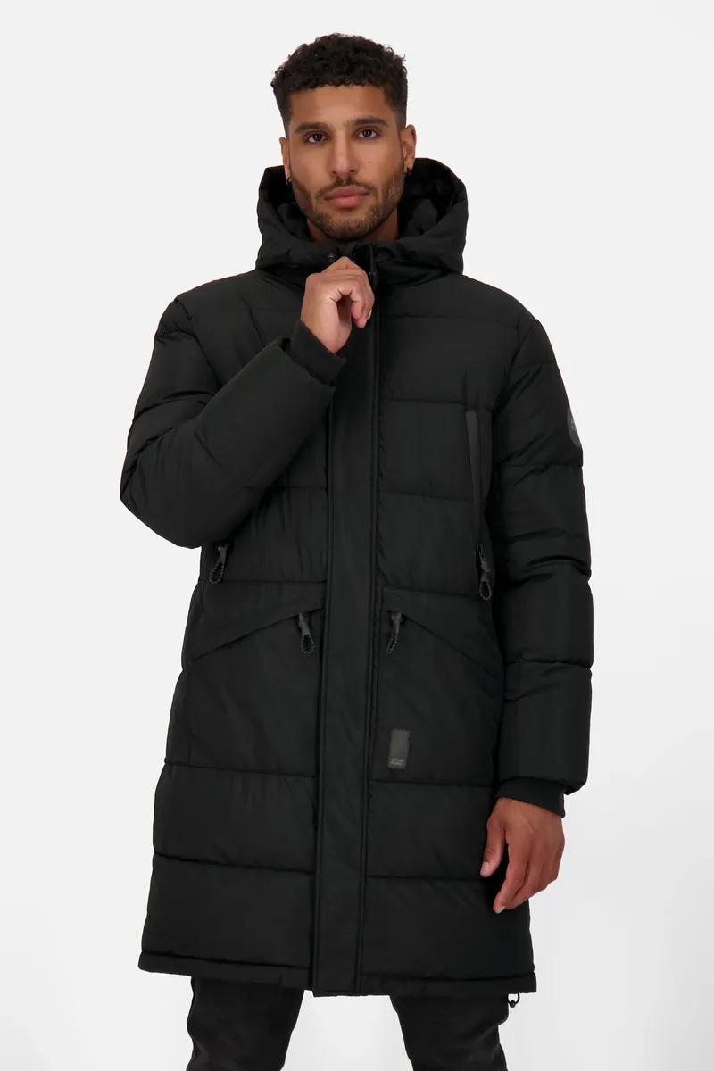 

Alife & Kickin зимняя куртка "TobiasAK A Puffer Parka мужская зимняя куртка, куртка", цвет Moonless