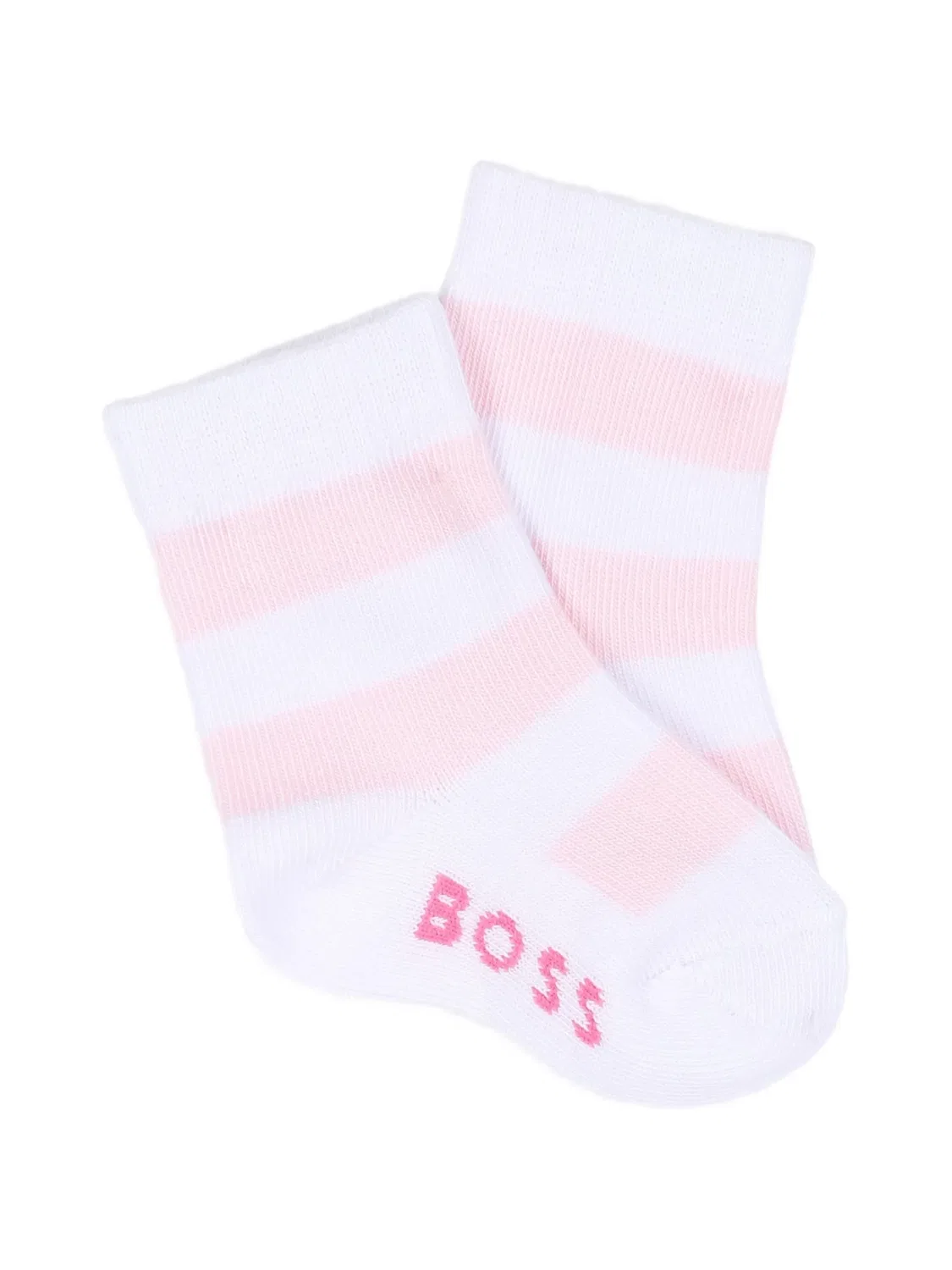 Носки с жаккардовым логотипом BOSS Kidswear — фото 4