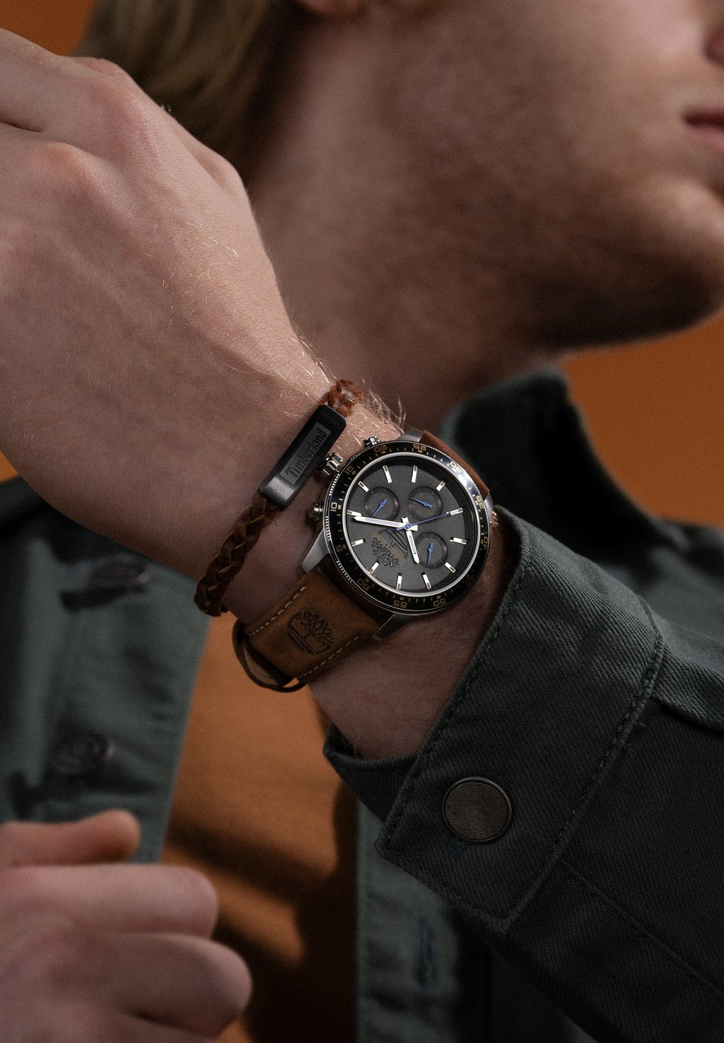 

Часы с хронографом PARKMAN Timberland, черный