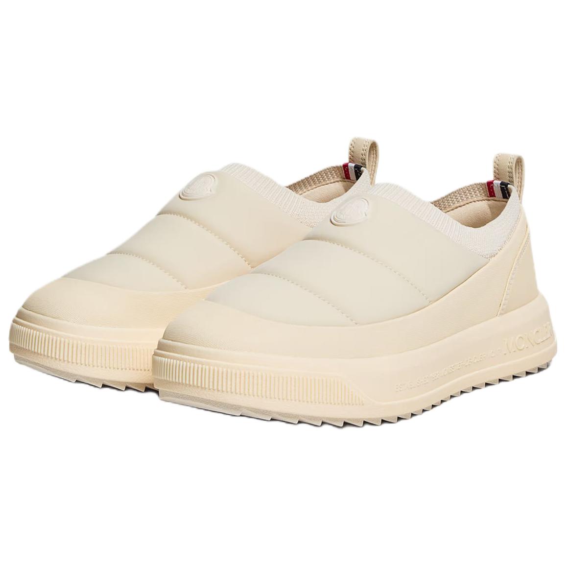 Moncler Altive Low top Casual Shoes мужские светло-бежевые — фото 4