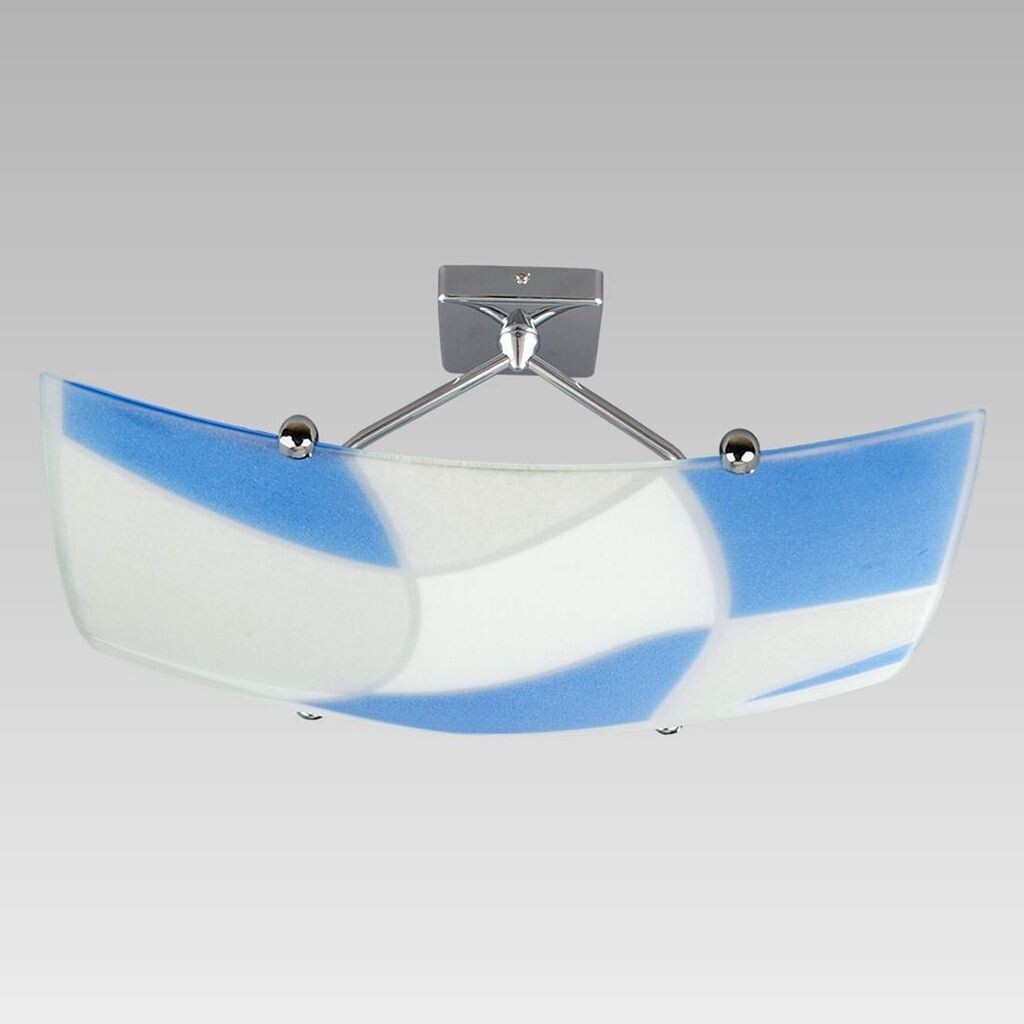 

Потолочный светильник ASPIS 2xE27/40Вт, синий Д: 400, Ш: 230, В: 400, с регулировкой яркости Prezent