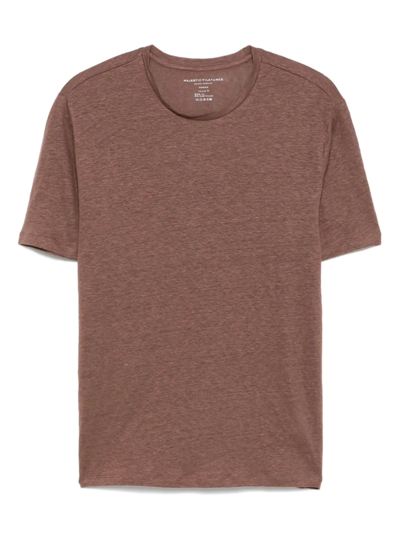 

Majestic Filatures round-neck Футболка, коричневый