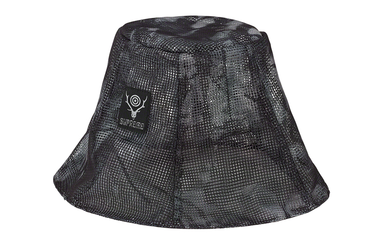 

SOUTH2 WEST8 Bush Tulip Hat Supreme, черный серый