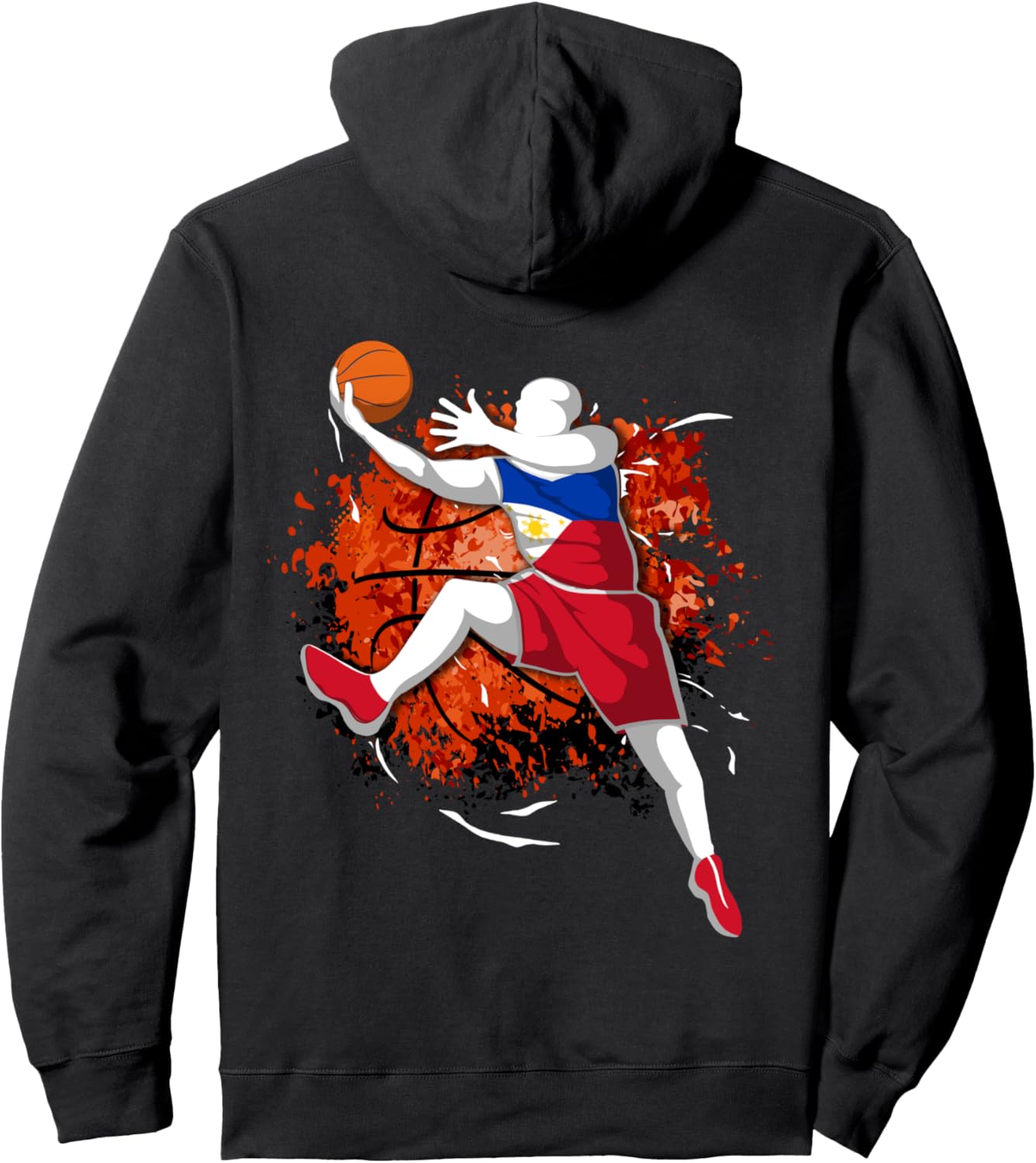 

Толстовка с изображением флага Филиппин, принадлежащая гордому поклоннику филиппинского баскетбола, черная (black 19-3911tcx) Teeisle Philippines Basketball, Черный, Толстовка с изображением флага Филиппин, принадлежащая гордому поклоннику филиппинского б