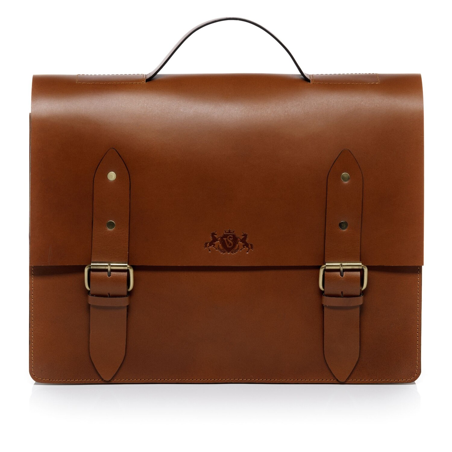 

Сумка для ноутбука SID & VAIN Leder Leder Businesstasche Unisex BRIGHTON BIKE, коричневый