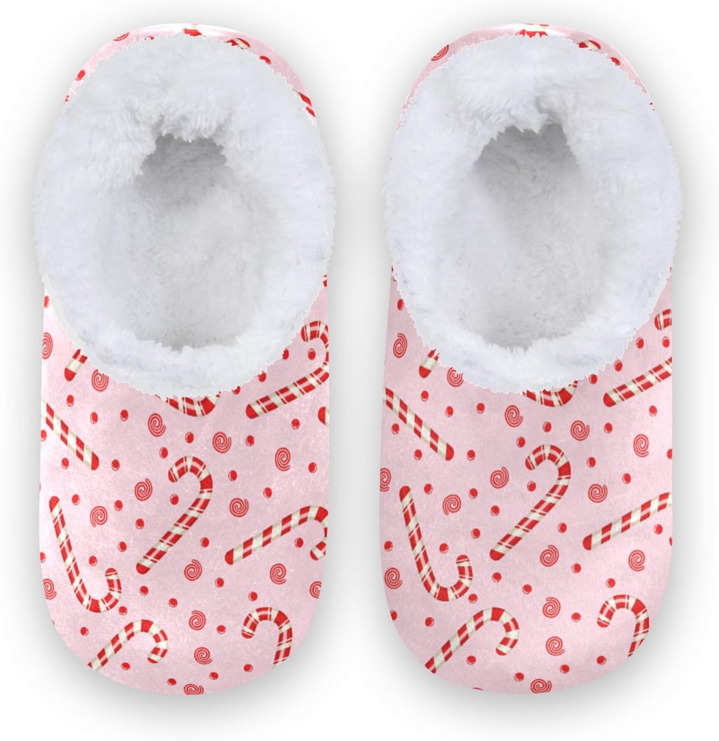 

Детские тапочки Fisyme для мальчиков и девочек, теплые мягкие домашние носки-тапочки, розовый